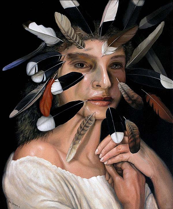 Paul Jackson, The Unknown Woman and Feathers 2009