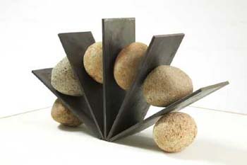 Ken Unsworth, Stone Arch with Steel Plates