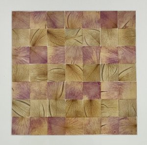 Grid of Rose Petals