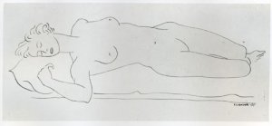 Nude at rest - one of series