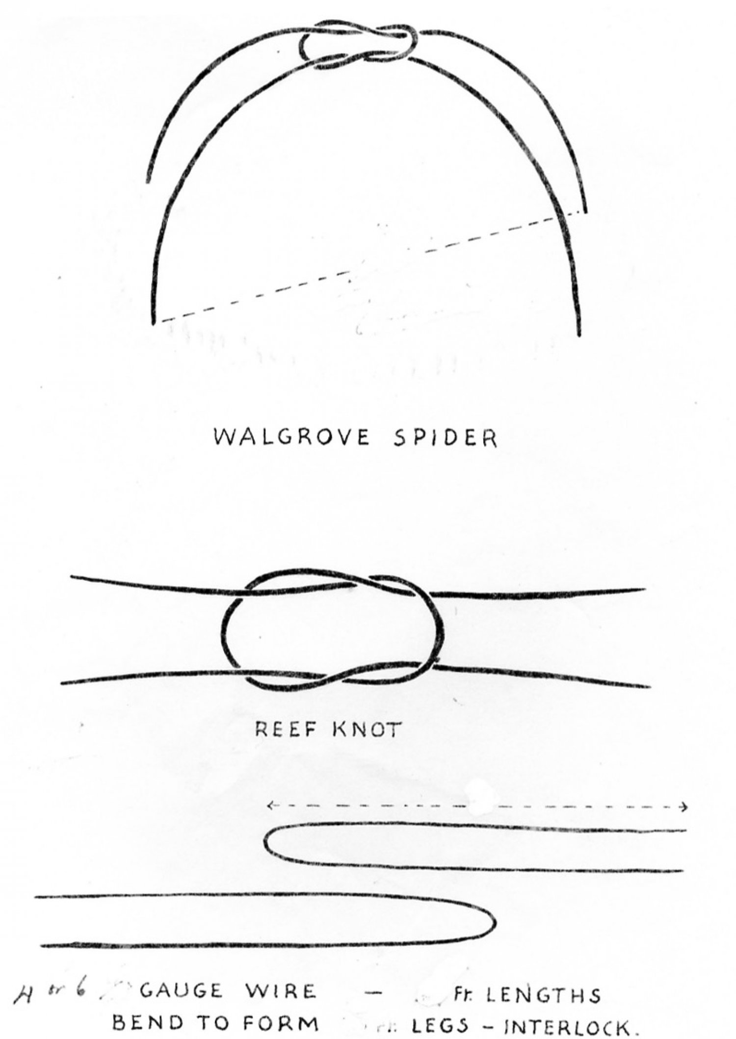 Frank Hinder, Walgrove Spider - diagram