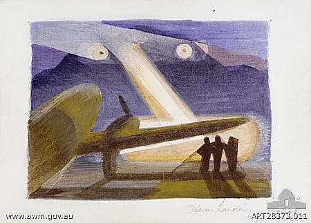 Frank Hinder, Dawn landing, Townsville - Garbutt Airfield 1943-4