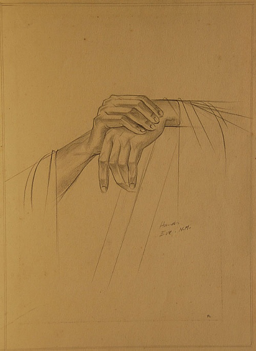 Frank Hinder, Eve's hands