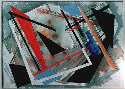 Frank Hinder, Study for ‘Abstract painting 1958’