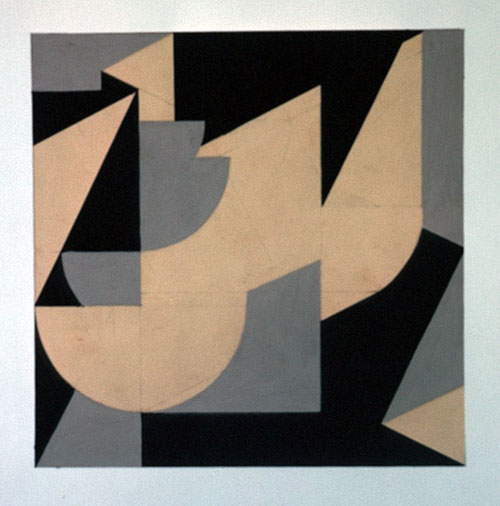 Frank Hinder, Abstract study NY