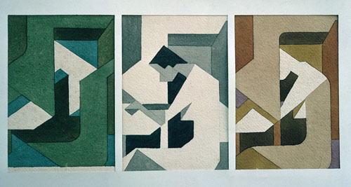 Frank Hinder, Designs from seated figure -three of four