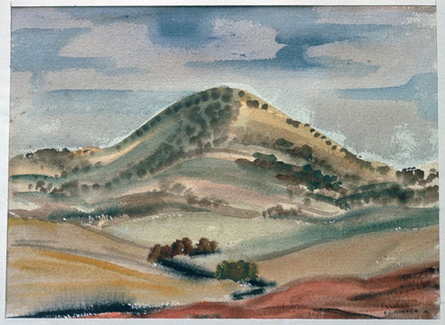 Frank Hinder, Canberra landscape
