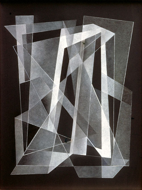 Frank Hinder, Black abstract