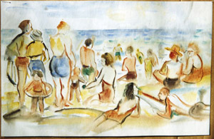 Beach mob