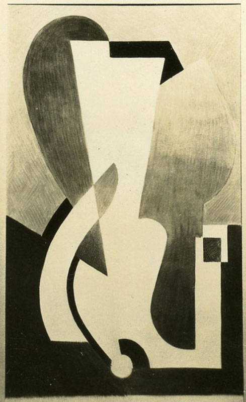 Frank Hinder, Study for Design (photo shown)