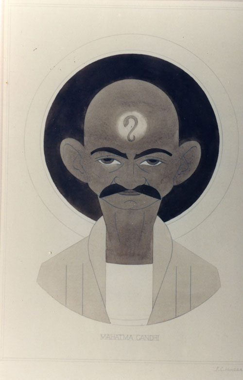 Frank Hinder, Mahatma Gandhi