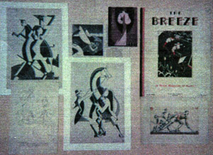 Commercial art incl. The Breeze - 2nd cover April 1932