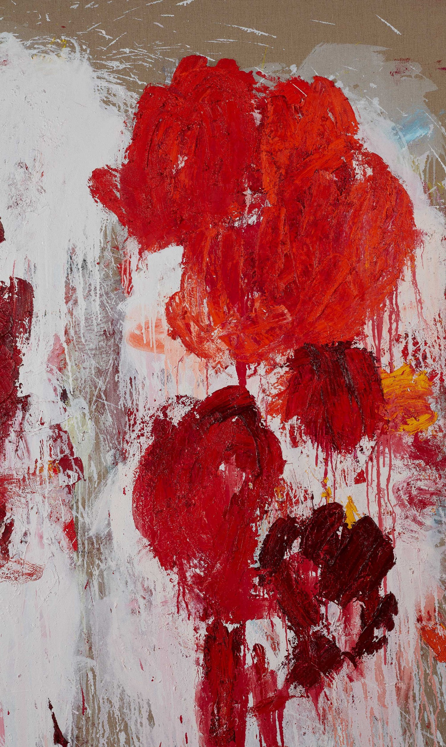  , The ear in the river and the prayer in the stone, (triptych) detail