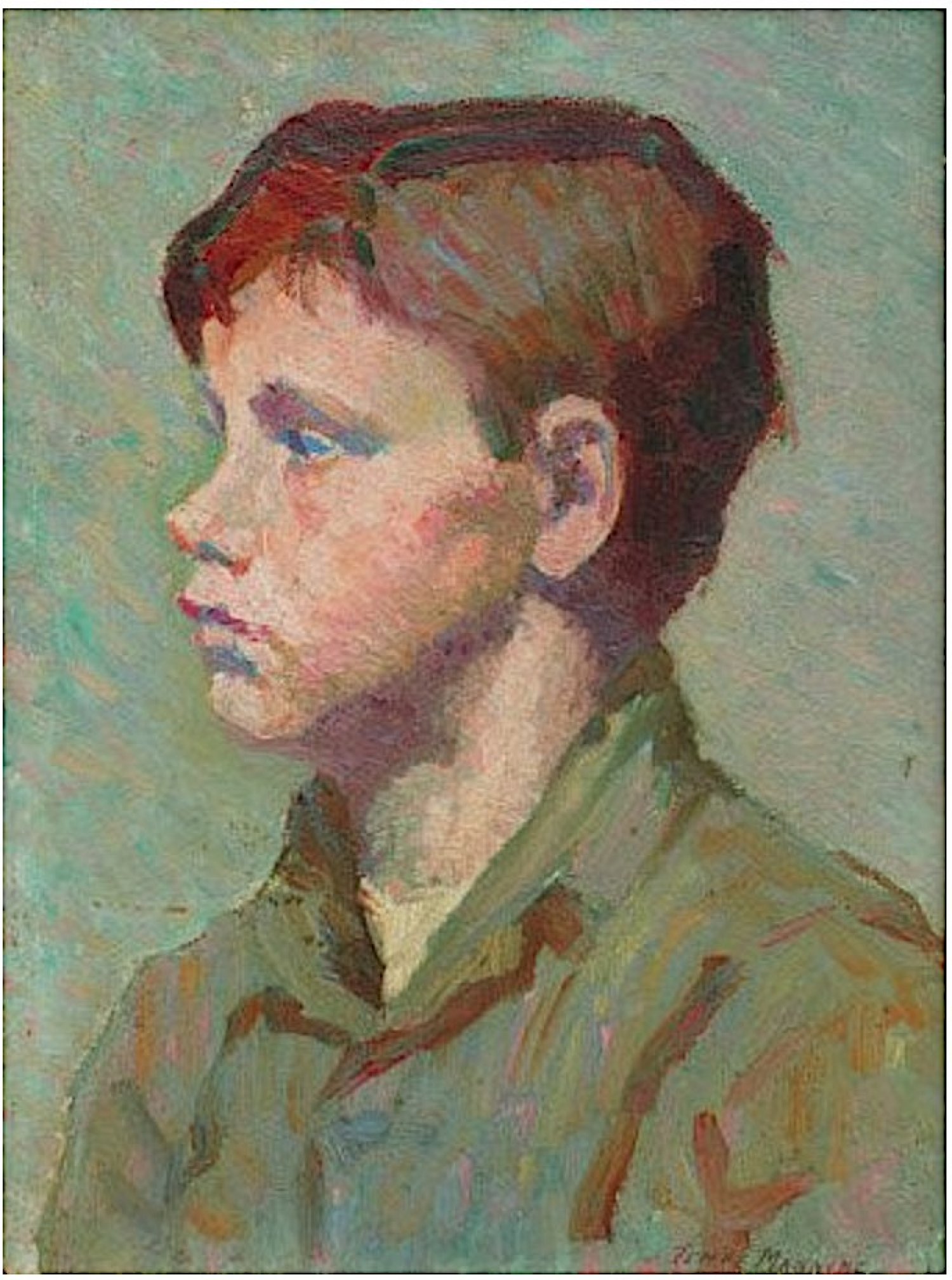(Portrait of a boy) c1916