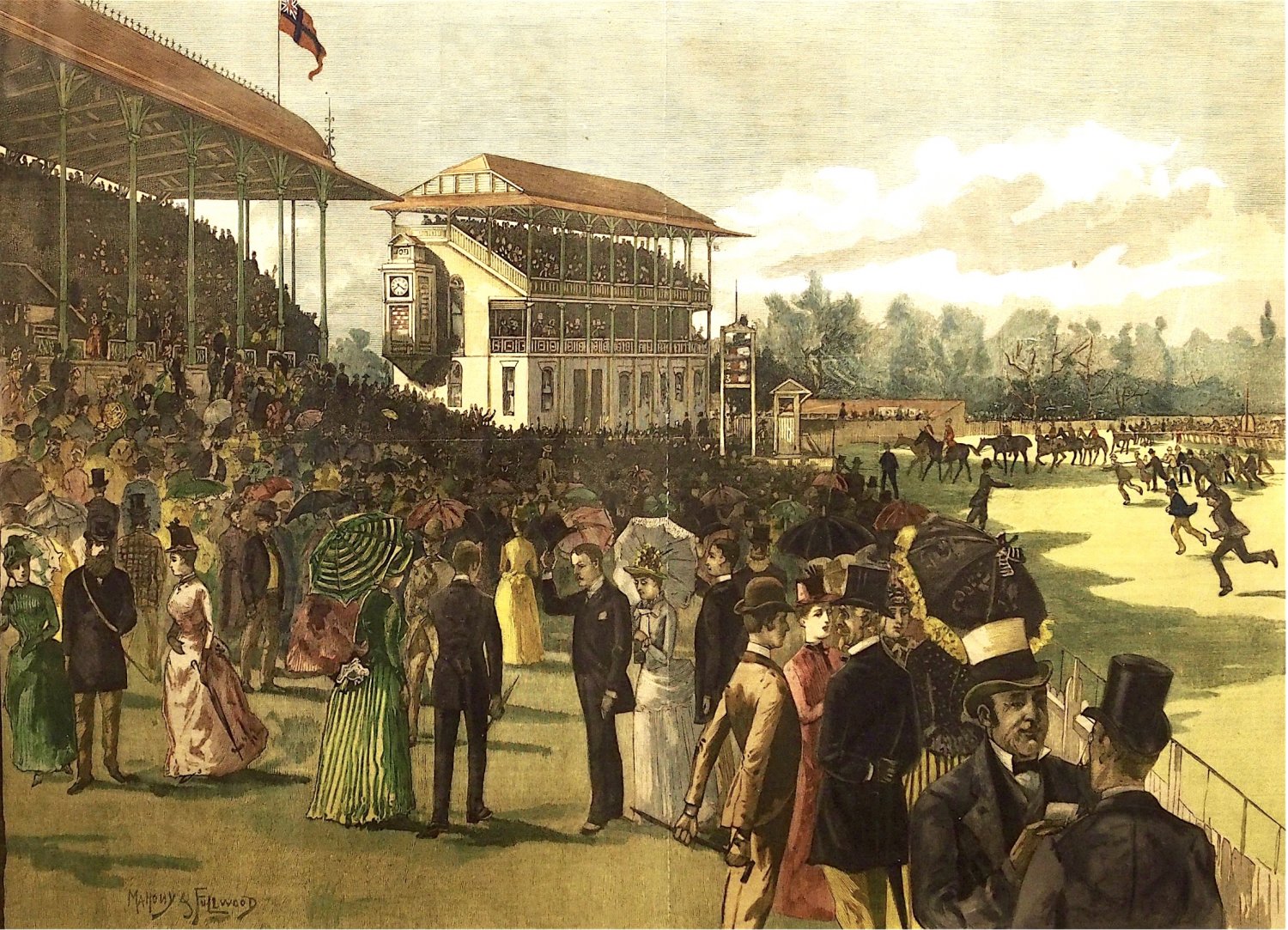 A. J. C. Autumn Meeting – The Lawn at Randwick, 1888