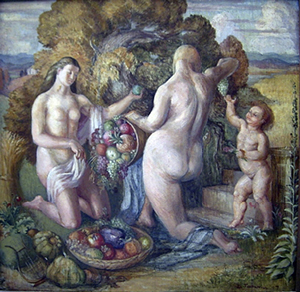 Autumn (Study for the SS Westralia mural The Four Seasons)
