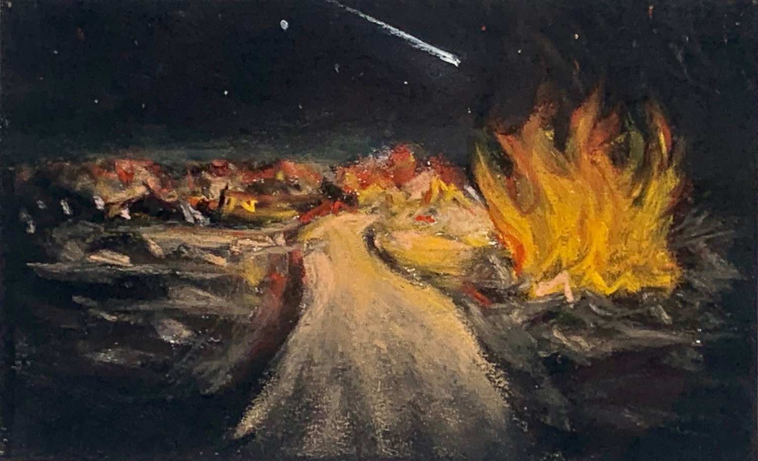 Drawing (Landscape, road, fires, etc..)