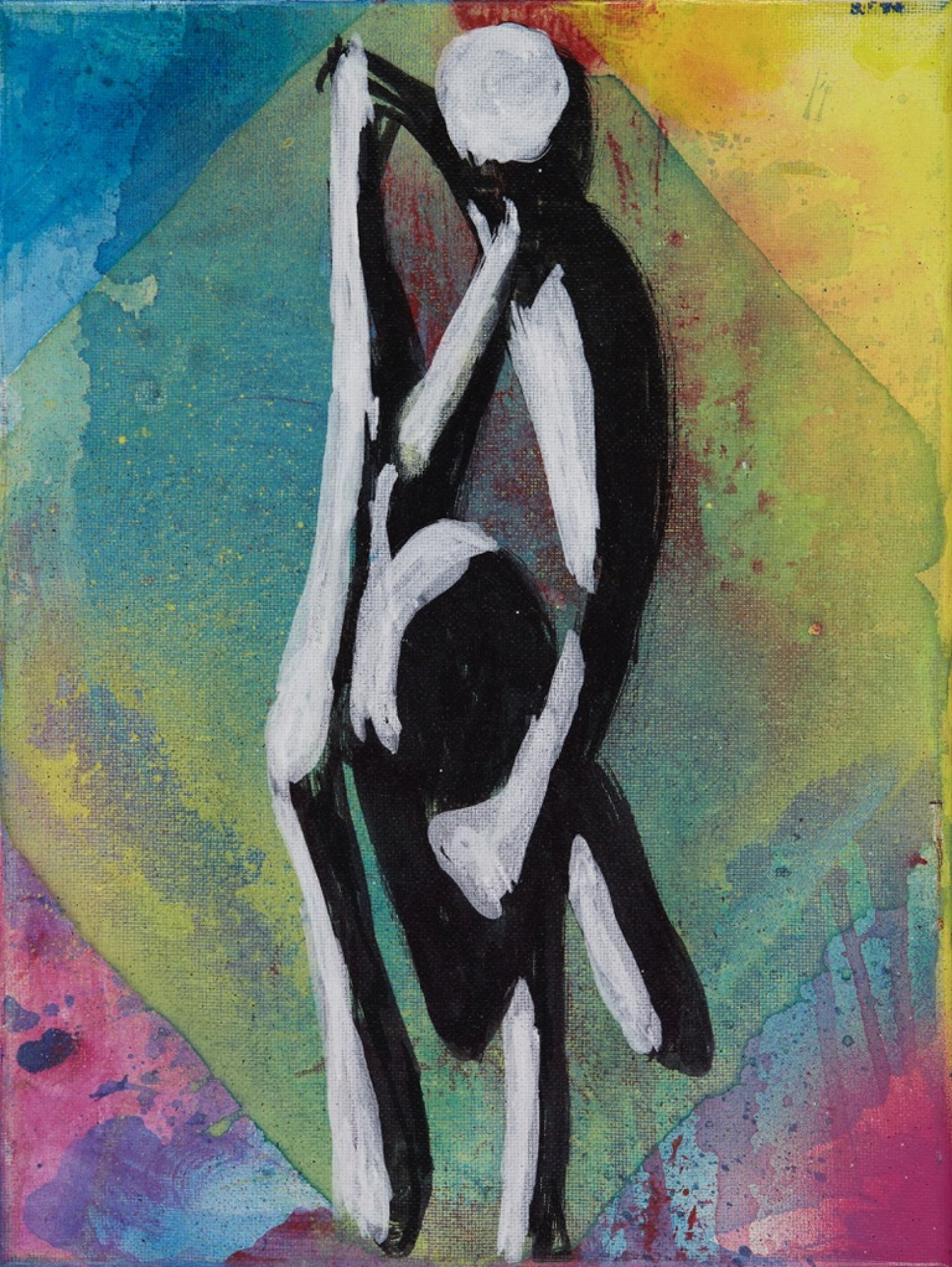 Design for a sculpture, within a feigned frame