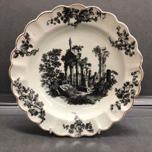 Ist Period Worcester Plate