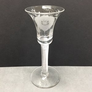 Jacobite Wine Glass