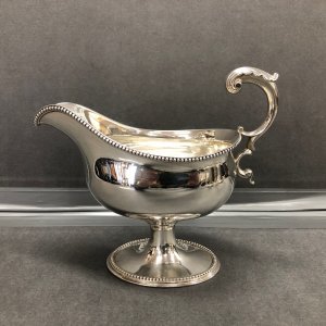 George 111 Silver Sauce Boat