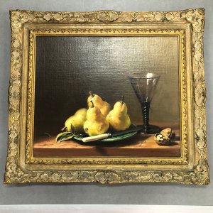 Still Life with Pears & Fruit