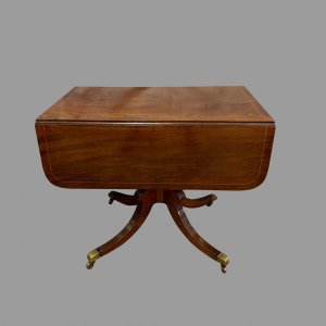 A George III Mahogany Drop Side Table