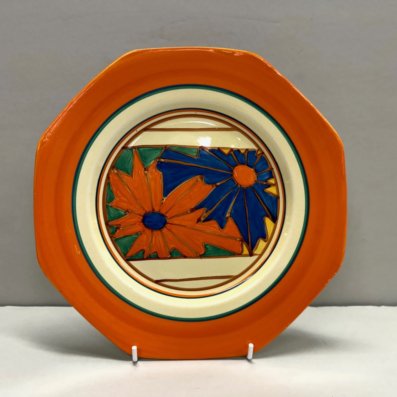 Art Deco Clarice Cliff Fantasque 'Treehouse' Plate