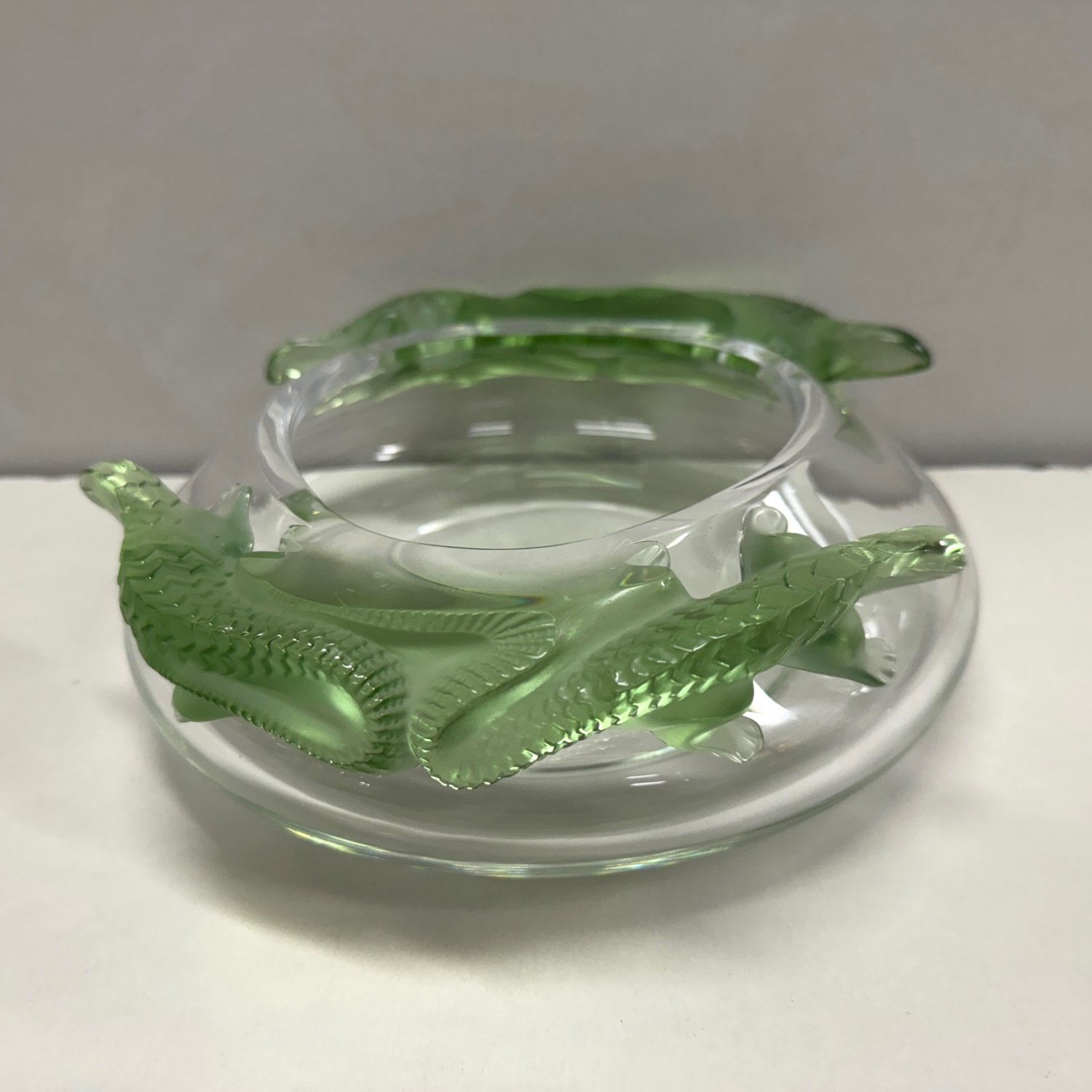 Lalique Art Glass 'Bamako' Bowl