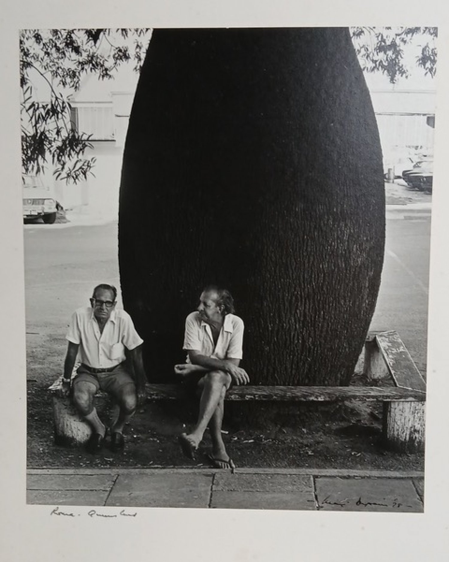 Max Dupain, 'Roma, Queensland', silver gelatin photograph.