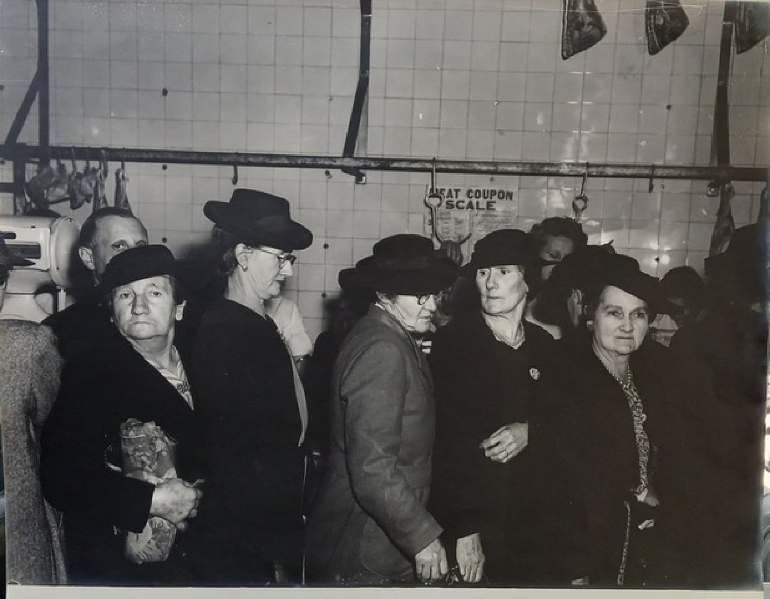 Max Dupain, 'Meat Queue' Photograph