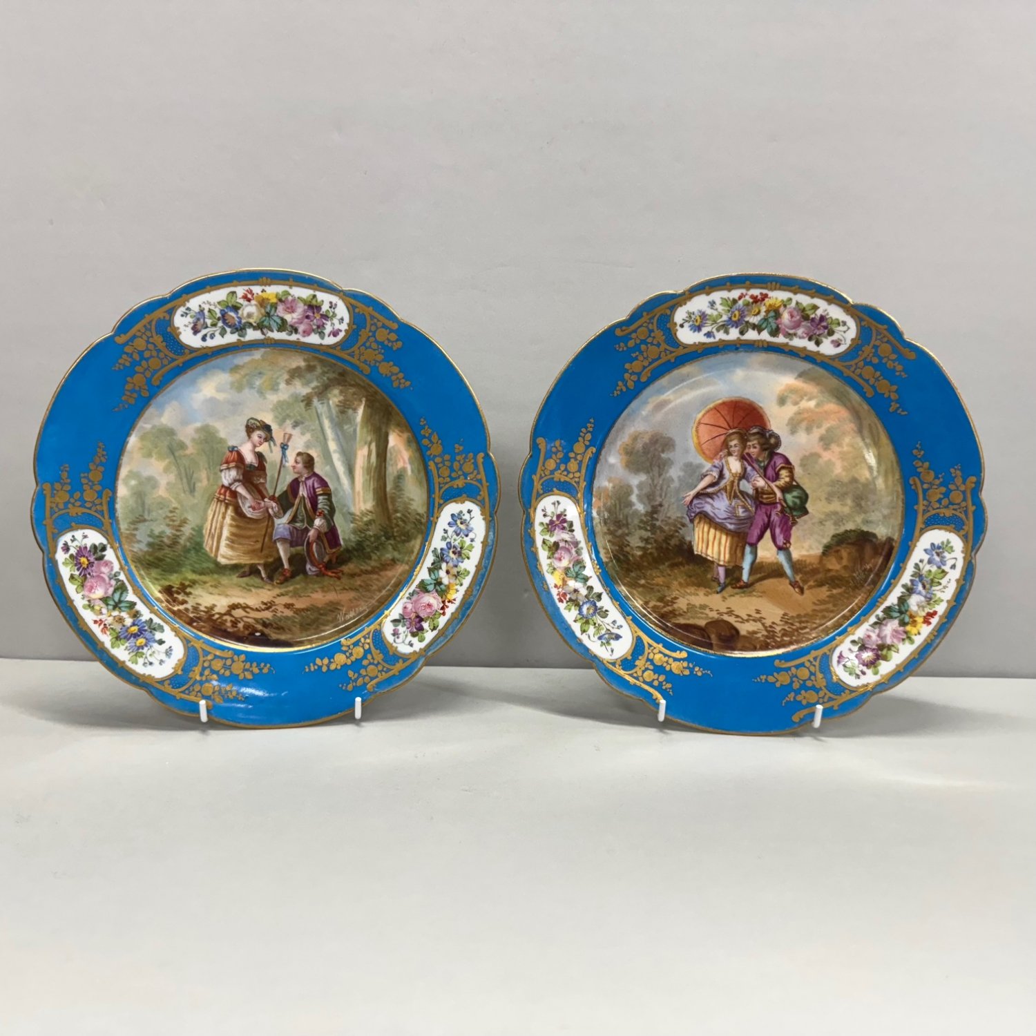 A Fine Pair of 19th Century Sevres 