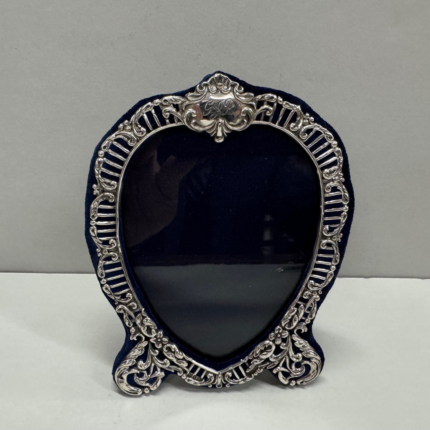 A Victorian Sterling Silver Photograph Frame
