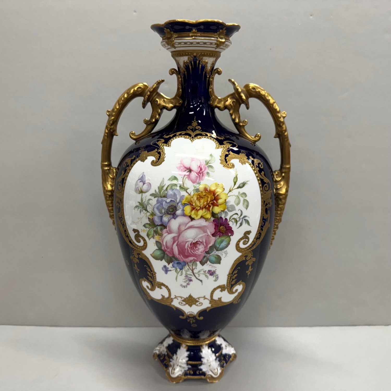 A Fine Royal Crown Derby Vase