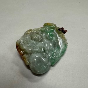 A Chinese Qing Dynasty Jade Pendant