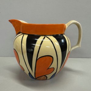 A Clarice Cliff Art Deco 'Bizarre' Jug