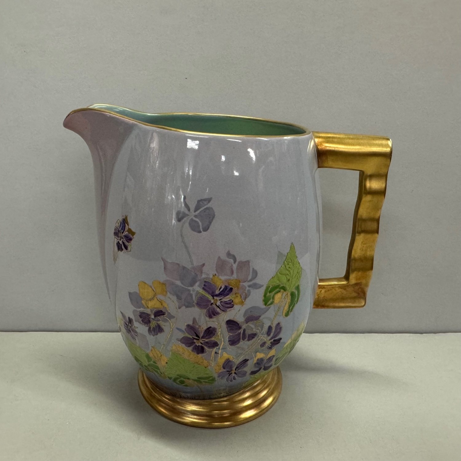 A Carlton Ware 'Violets' Pattern Water Jug.