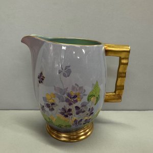A Carlton Ware 'Violets' Pattern Water Jug.
