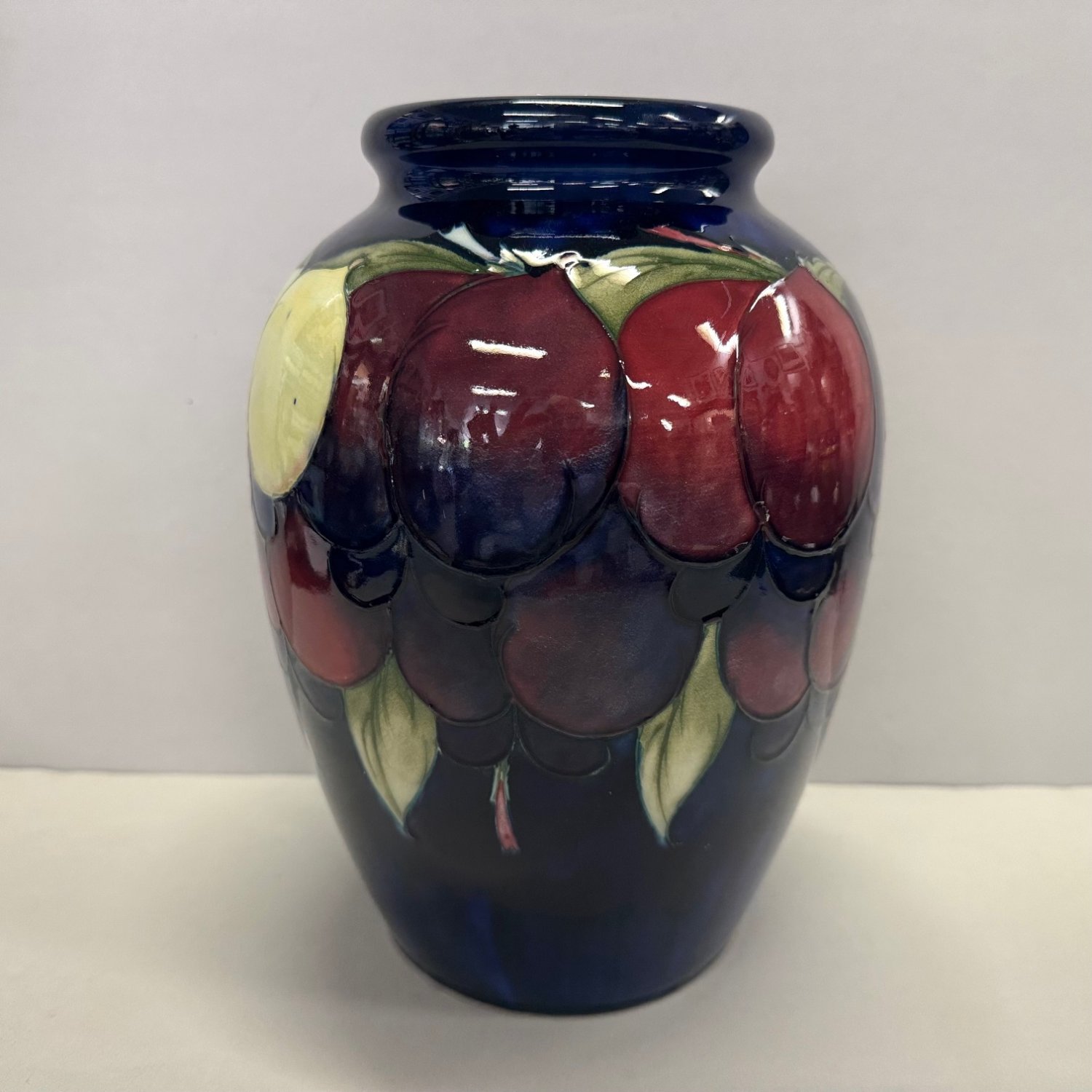 A William Moorcroft 'Wisteria' Pattern Vase.