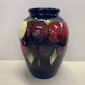 A William Moorcroft 'Wisteria' Pattern Vase.