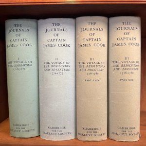 A 4 Volume Set of 'The Travels of Captain James Cook'