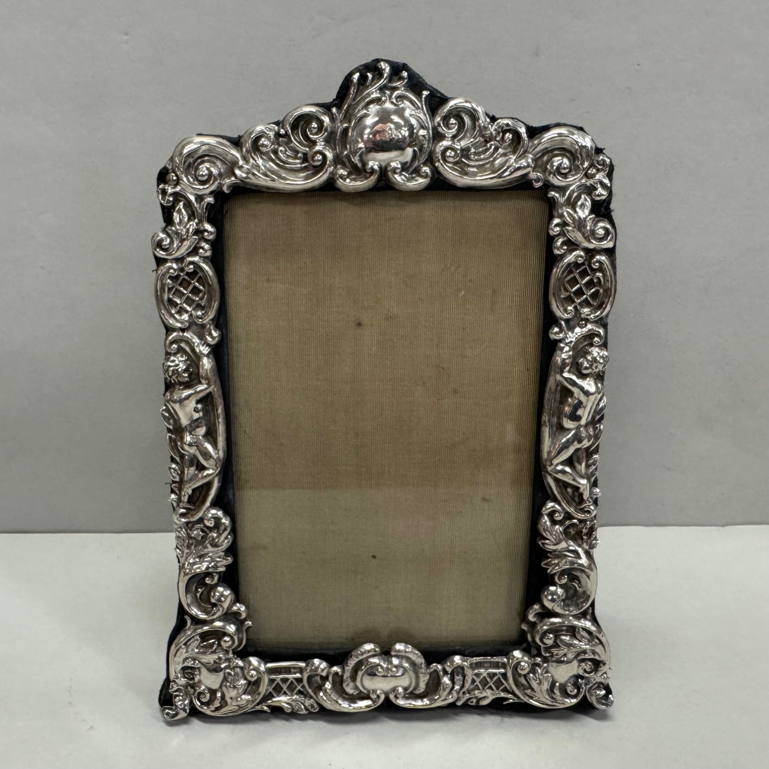 A Victorian Sterling Silver Photograph Frame