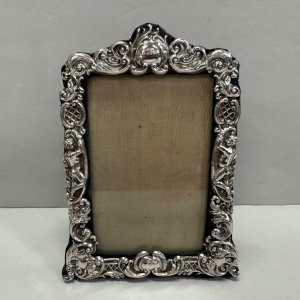 A Victorian Sterling Silver Photograph Frame