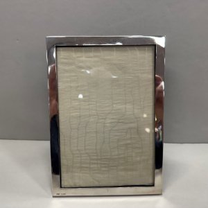 A Sterling Silver Rectangular Photograph Frame