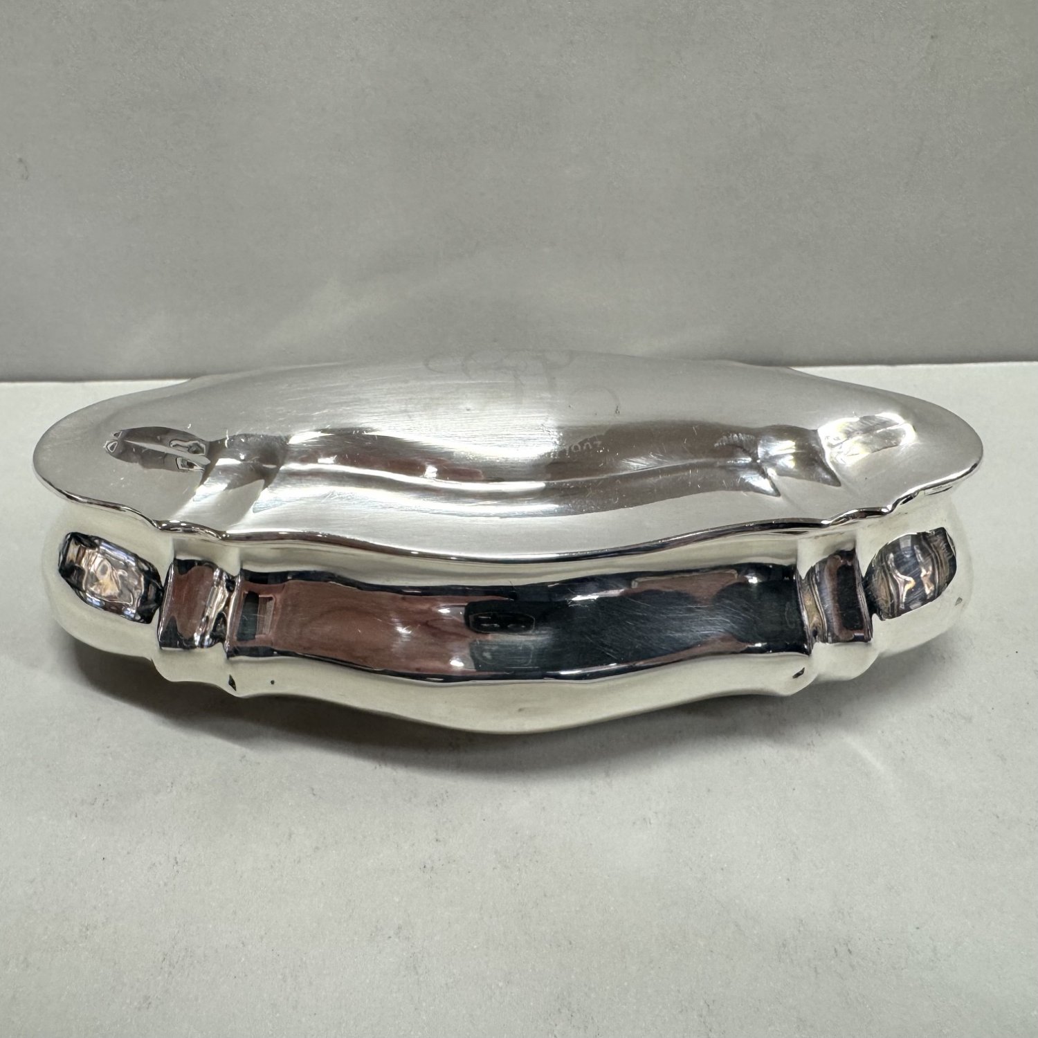 A Sterling Silver Jewellery Box