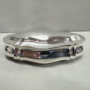 A Sterling Silver Jewellery Box