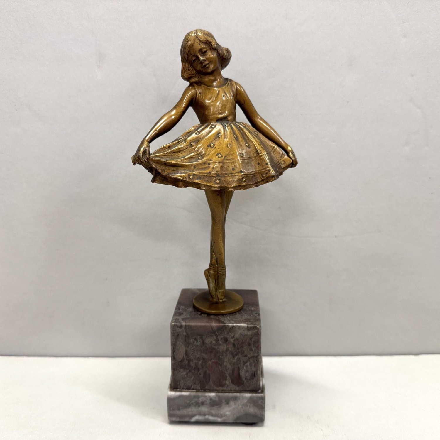 A Fine Art Deco Ballerina Figurine