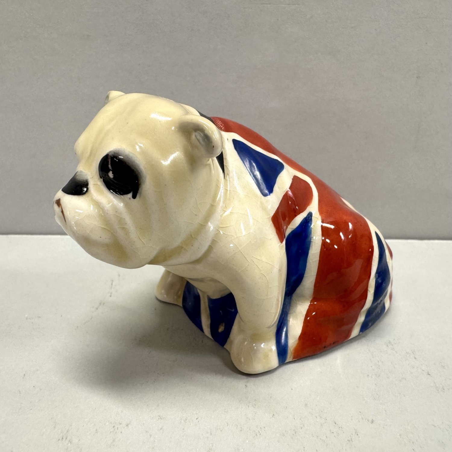 A Royal Doulton British Bulldog Figurine. 
