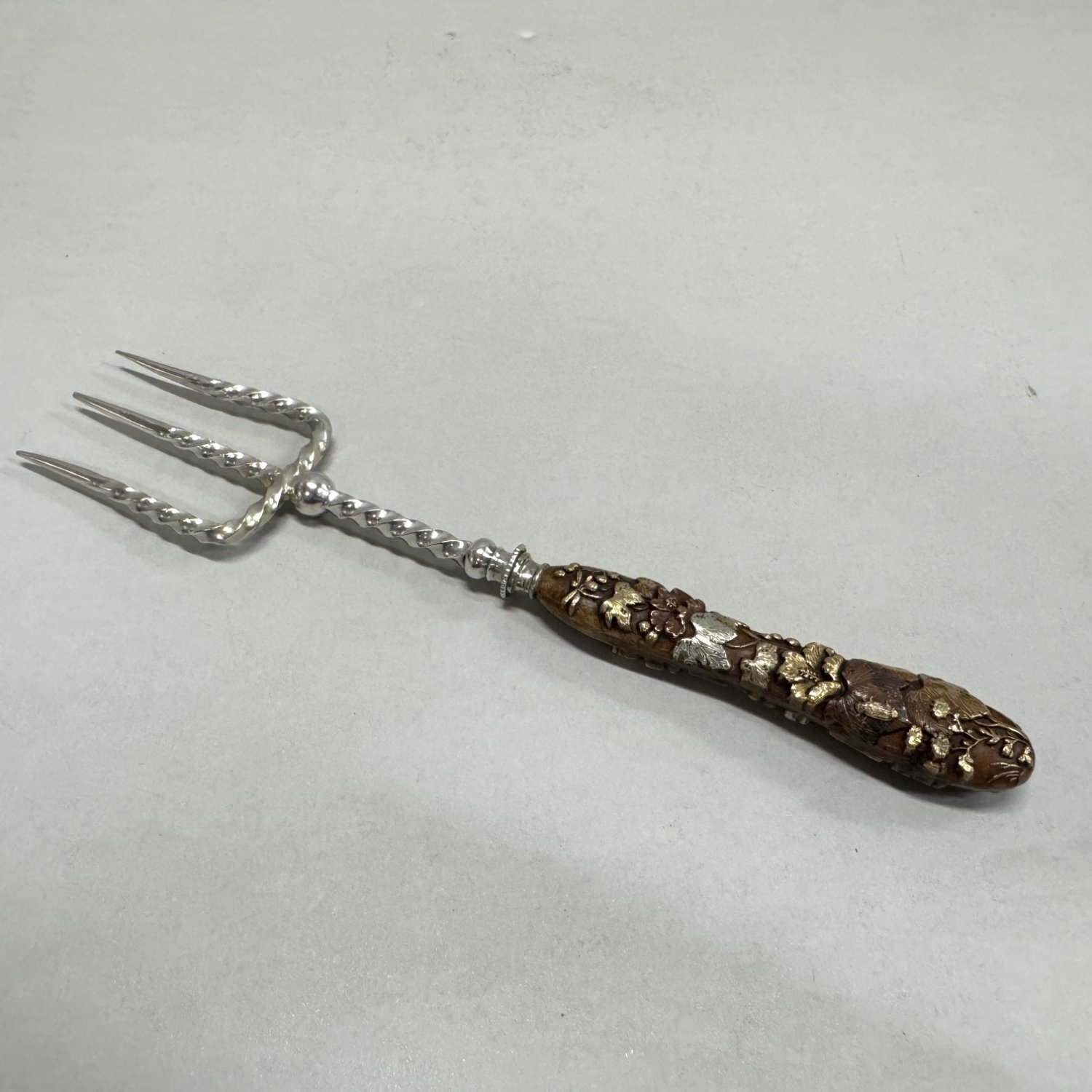 Japanese Meiji Period Serving Fork