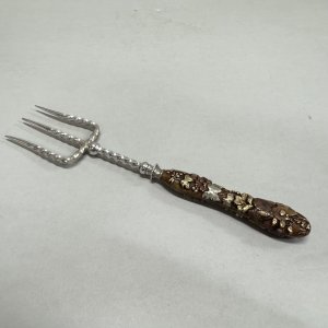 Japanese Meiji Period Serving Fork